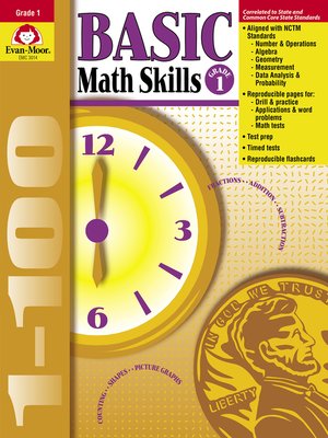 cover image of Basic Math Skills, Grade 1